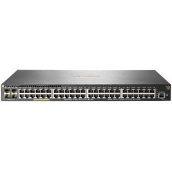 Switch HP Aruba 2930F 48G PoE+ 4SFP+, 48 puertos RJ45 10/100/1000 Poe+ (370w) y 4 SFP+ (1/10ge) administrable capa 3 (rip, ospf,