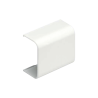 Unión recta, para uso con canaleta LD3, material ABS, color blanco mat