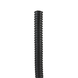 Tubo corrugado abierto para protección de cables, .75in (19.1 mm) de d