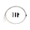 Kit fan-out de 6 fibras, para convertir de 250 a 900 micras, 1 metro