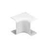 Esquinero interior, para uso con canaleta LD3, material ABS, color blanco mate