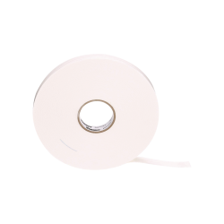 Cinta doble cara, con adhesivo acrílico, 19.1mm de ancho, rollo de 65.5m, color blanco