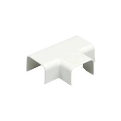 Conexión en "T", para uso con canaleta LD5, material ABS, color blanco