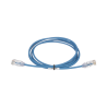 Cable de parcheo TX6, UTP cat6, diámetro reducido (28AWG), color azul, 3ft Cable de parcheo TX6, UTP cat6, diámetro reducido (28AWG), color azul, 3ft