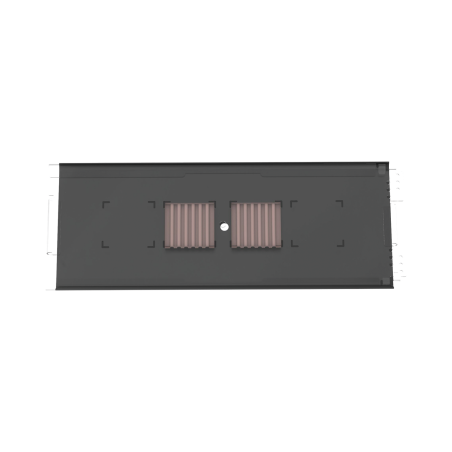 Charola de empalme para fibra óptica, para protección de 24 empalmes de fusión o mecánicos, compatible con los paneles frme3 y f