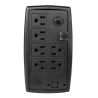 No break Vica BFlow S 650va, 360w, pantalla LCD, 6 contactos con respa