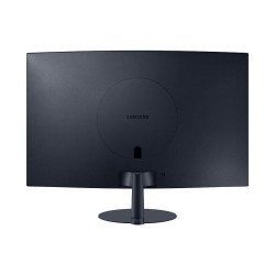 Monitor LED Samsung 27 widescreen full HD 1920x1080 LC27T550FDLXZX curvo, negro, bocinas, d-sub, HDMI, d. Port