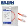 Patchcord UTP cat6 Belden c601102002 0.6mts rojo
