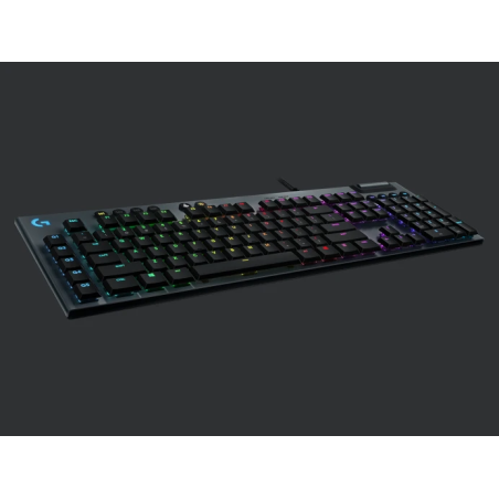 Teclado Logitech G815 gaming mecánico GL táctil lightsync RGB USB