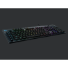Teclado Logitech G815 gaming mecánico GL táctil lightsync RGB USB