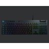 Teclado Logitech G815 gaming mecánico GL táctil lightsync RGB USB