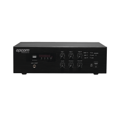 Mini amplificador mezclador de 120W RMS, MP3 Tuner y Bluetooth