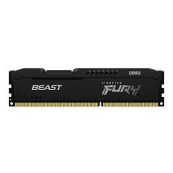 Memoria Kingston UDIMM DDR3 8gb 1600MHz fury beast cl10 240pin 1.5v con disipador de calor para pc/gamer/alto rendimiento