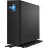 Disco duro externo LaCie D2 professional 10TB 3.5 USB 3.1 tipo-c, USB 3.0 negro, Win, Mac, adapt de alimentación