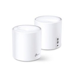 Sistema inalámbrico Deco X20 mesh, doble banda Wi-Fi 6 (AX), 2 puertos Giga, 4 antenas, compatible Alexa, paq. de 2