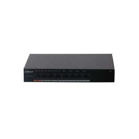 Switch de Escritorio 8 Puertos PFS3008-8ET-L, No administrable, Fast Ethernet 10/100Mbps, Compacto, Capa 2, switching 1.6 Gbps