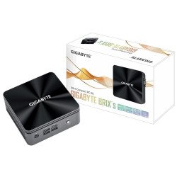 Mini PC Gigabyte Brix Core i7 10710u 6 núcleos 4.7 GHz, 2x SODIMM DDR4 2666MHz, 2x HDMI, WiFi, bluetooth, 3x USB 3.2, USB-c