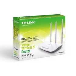 Router inalámbrico Banda única (2.4 GHz) Ethernet rápido Blanco