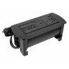 Caja conexión, enchufe, USB, HDMI, VGA, para mesa
