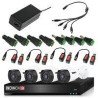Kit de video vigilancia PROVISION-ISR KIT-2MP-4X4-FREE-BALUN - 4 canal