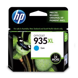 Cartucho de tinta HP 935 XL cian alto rendimiento hasta 825 páginas c2p24al
