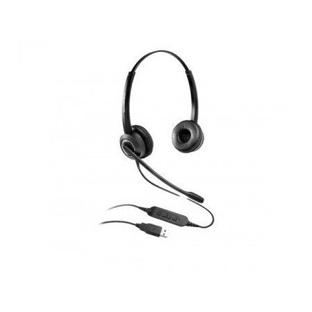Diadema GrandStream GUV3000, diadema, negro