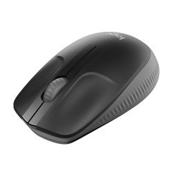 Mouse inalámbrico Logitech M190, negro, inalámbrico