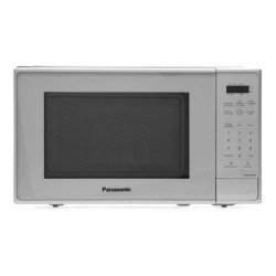 Horno de microondas Panasonic 0.7 P3, 1000w, color blanco, 7 menús preestablecidos, descongelamiento de 3 kg