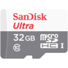 Memoria SanDisk 32GB micro SDHC ultra 100Mb/s clase 10 con adaptador