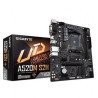 Tarjeta madre Gigabyte A520 AMD S-AM4 3ra gen, 2XDDR4 3200, HDMI, DVI, m.2, micro ATX, gama básica