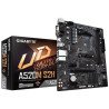 Tarjeta madre Gigabyte A520 AMD S-AM4 3ra gen, 2XDDR4 3200, HDMI, DVI, m.2, micro ATX, gama básica