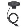 Cámara web USB de 1080p manhattan 462006 2 megapíxeles USB 2.0 color negro