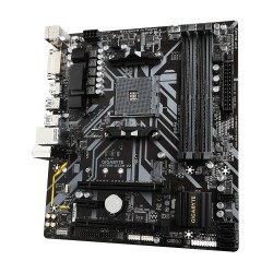 Tarjeta madre Gigabyte B450 AMD S-AM4 2a gen, 4XDDR4 2933, DVI, HDMI, 4XUSB 3.1, m.2, micro ATX, gama media