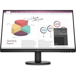 HP monitor P24V G4 LED 24, área visible 23.8 pulgadas, 100 VESA, puertos HDMI/VGA, cable VGA, 3 años