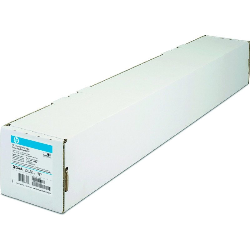 Papel HP bond universal 24in x 150 ft, 61cm x 45.7m, 187 microns (7.4 mil) 200 g/m²