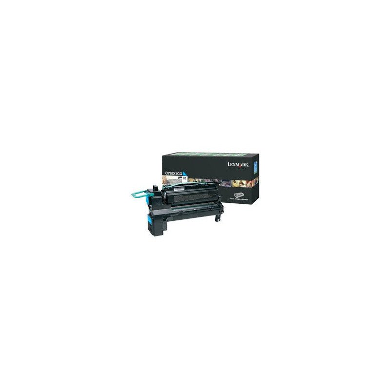 Tóner Lexmark cian No.c792 extra alto rendimiento para c792