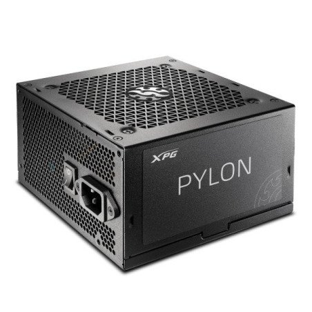 Fuente de poder XPG pylon - 550w, certificación 80 plus bronze. Np. Pylon550b-bkcus