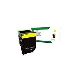 Tóner láser Lexmark, color amarillo, extra alto rendimiento, 78C4XY0, hasta 5,000 páginas, 5% de cobertura, para modelos: CX622,