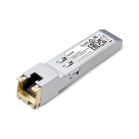 Mini-GBIC Para Redes de datos, Par trenzado, Gigabit Ethernet - 1000Base-T, Conectable Directamente