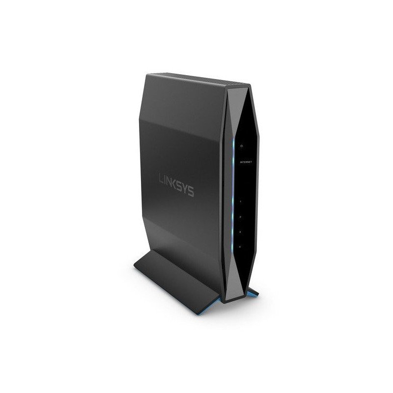Router Linksys e7350, wifi 6 AX1800 doble banda, 1 WAN + 4 LAN, procesador: 880 MHz doble núcleo, memoria 256 Mb nand flash y 25