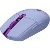 Mouse inalámbrico Logitech 910-006021 - lila, 6, inalámbrico