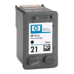 Cartucho de tinta negro HP 21