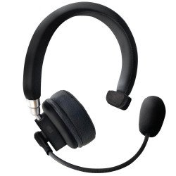 Diadema monoaural bluetooth para videoconferencia TechZone, recargable, con micrófono