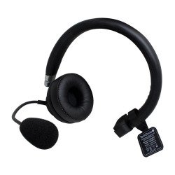 Diadema monoaural bluetooth para videoconferencia TechZone, recargable, con micrófono