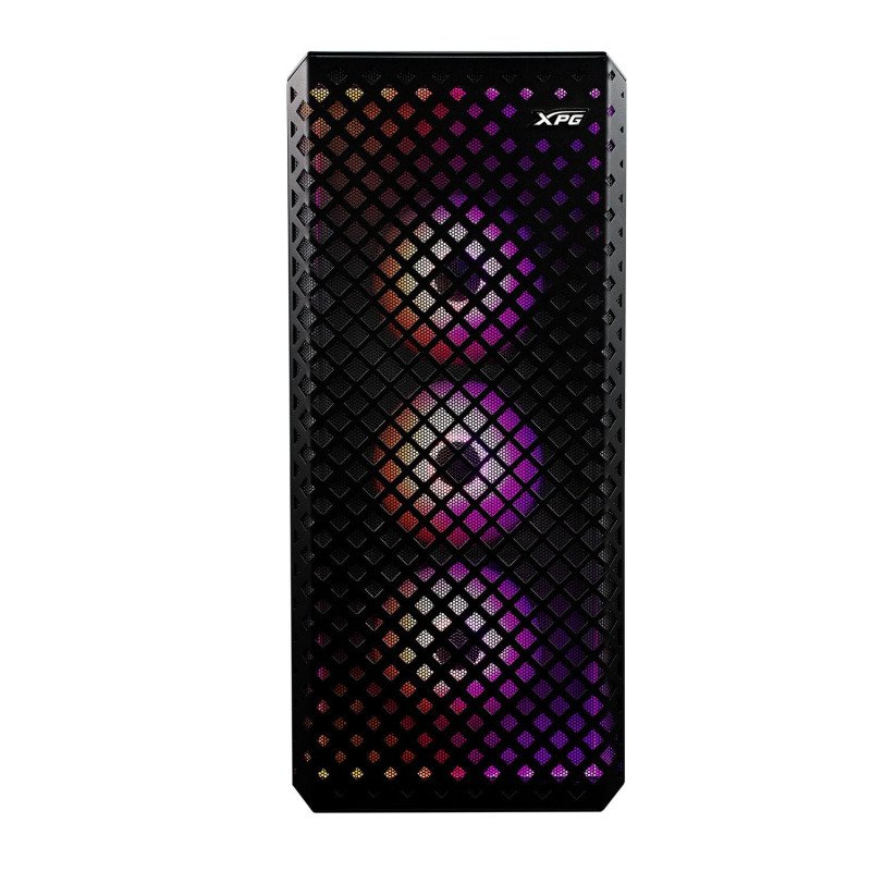 Gabinete gaming XPG Defender pro-BKCWW - media torre, gabinete