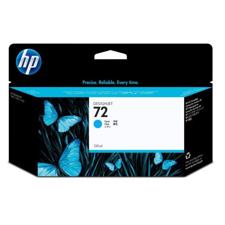 Cartucho de tinta cian HP 72 .130ml