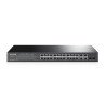 Switch PoE+ JetStream SDN Administrable 24 puertos 10/100 + 2 puertos giga (Uplink) + 2 SFP, 250W, OMADA SDN
