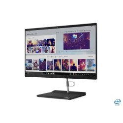 Computadora Lenovo V50a, AiO, 21.5 FHD, Core i3-10100t, 8GB, 1TB HDD, Windows 10 pro, garantía un año en sitio, negro