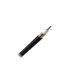 Cable coaxial Heliax de ½", cobre corrugado, blindado, 50 Ohm