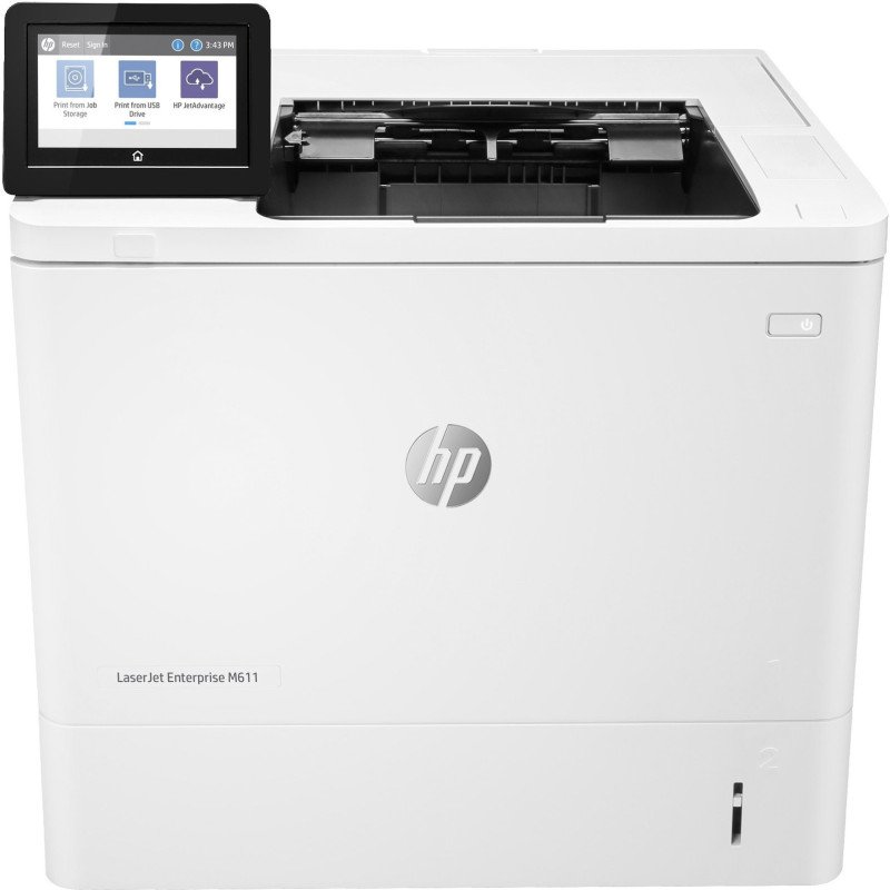 Impresora monocromática HP LaserJet Enterprise M611DN, hasta 65 ppm, dúplex